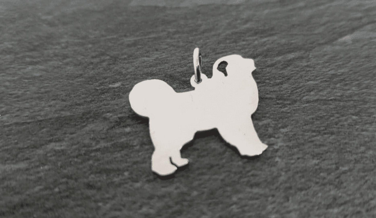 Great Pyrenees pendant sterling silver