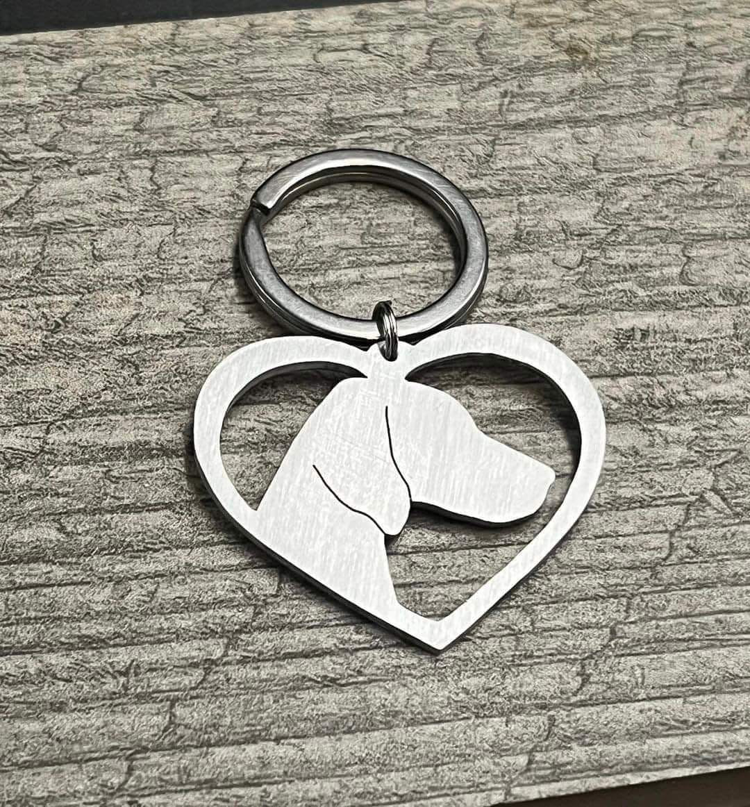 Vizsla keyring