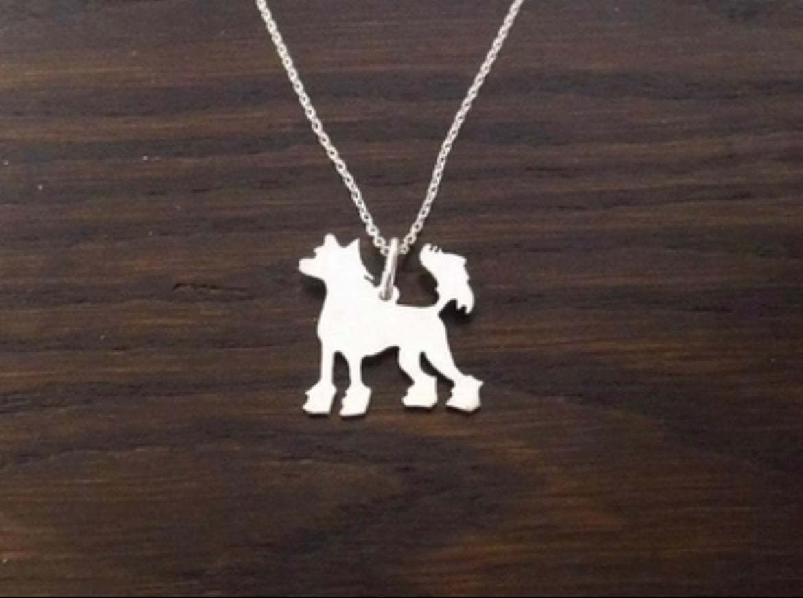Chinese crested Pendant