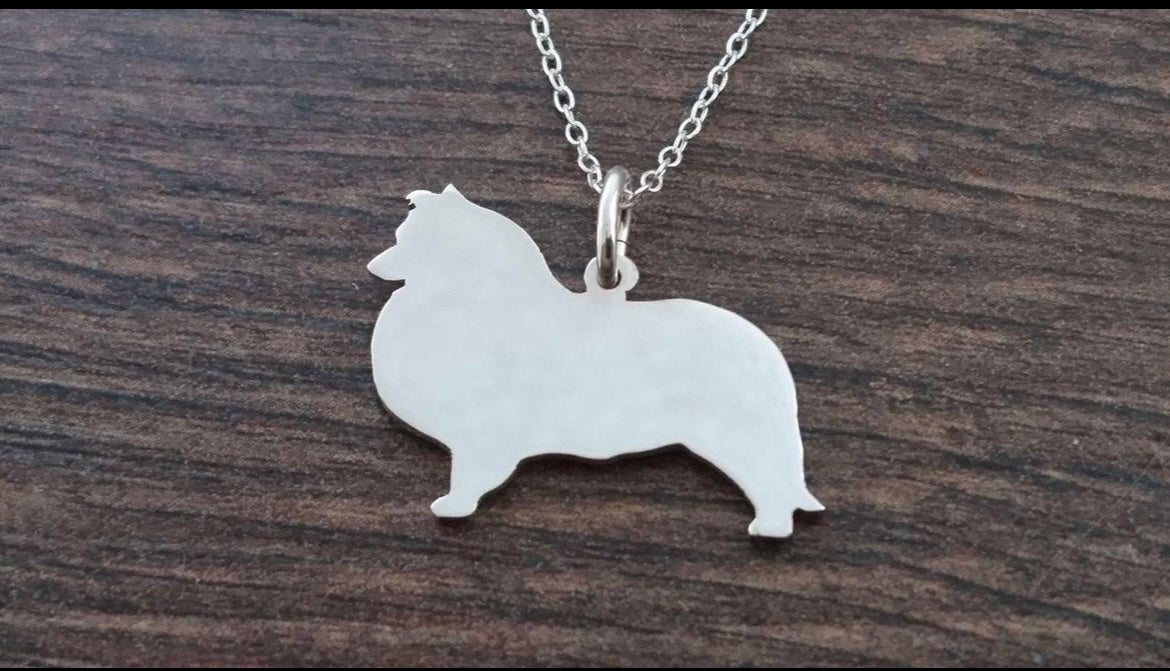 Sheltie fullbody pendant