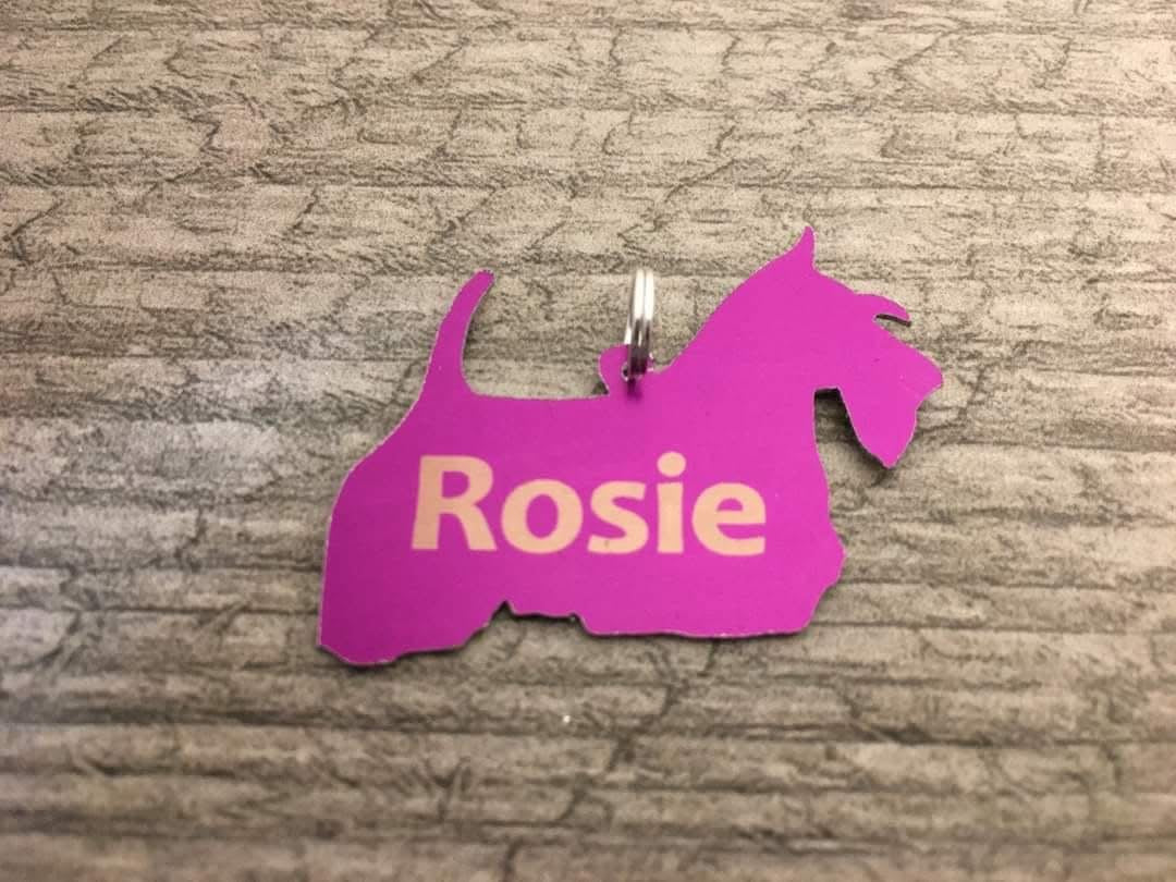 Scottish terrier dog tag