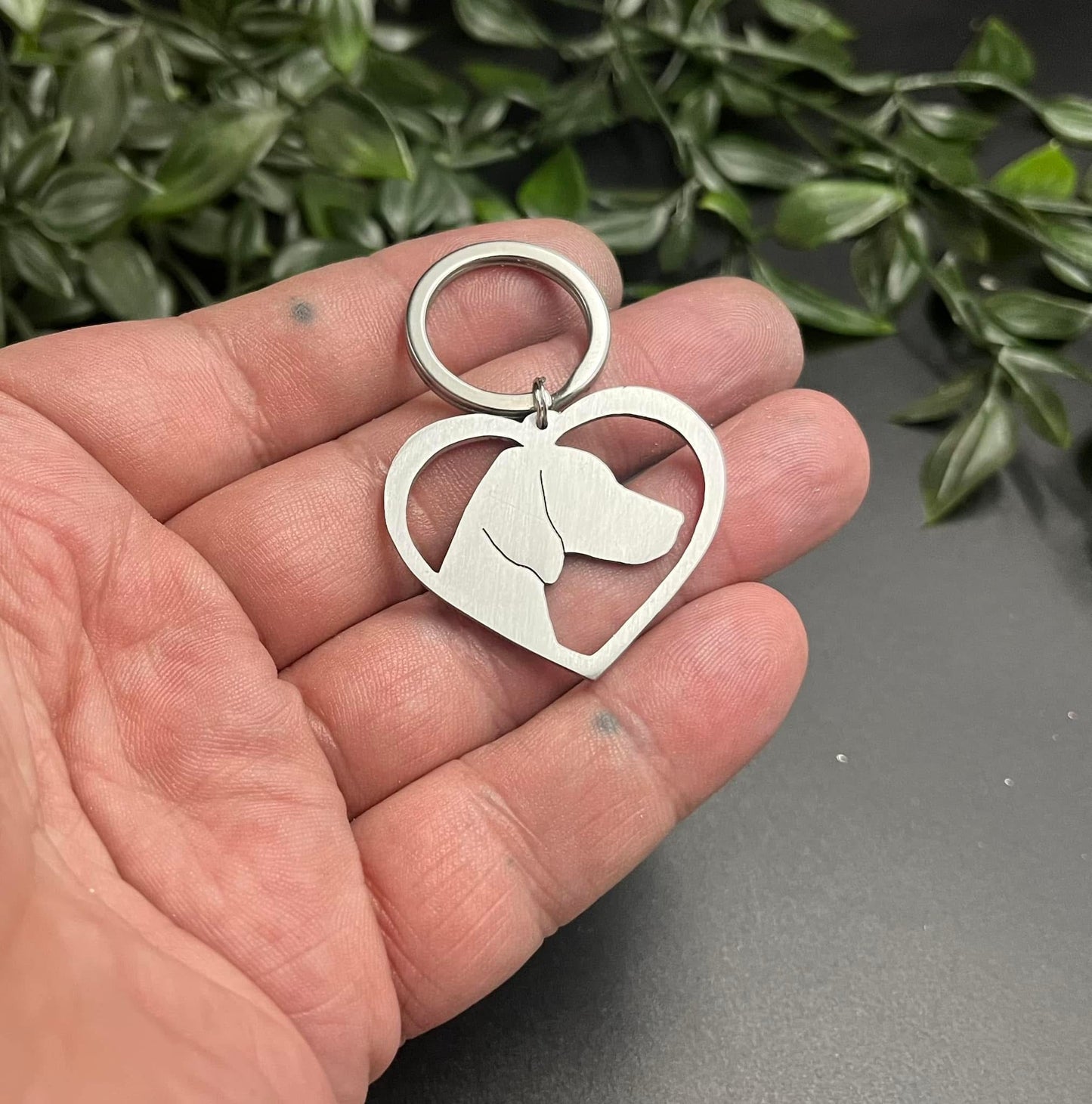 Vizsla keyring