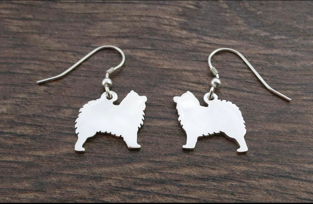 Samoyed earrings