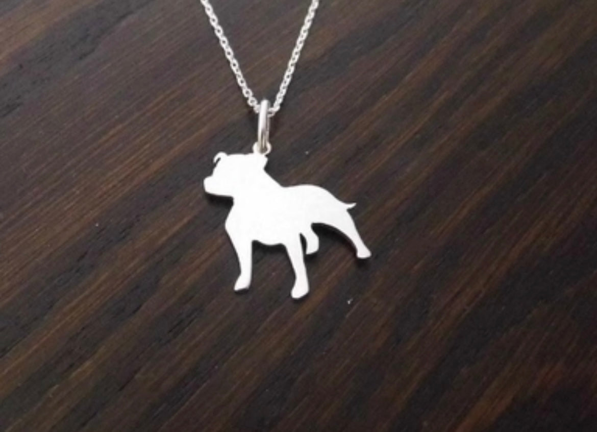 Staffy Pendant