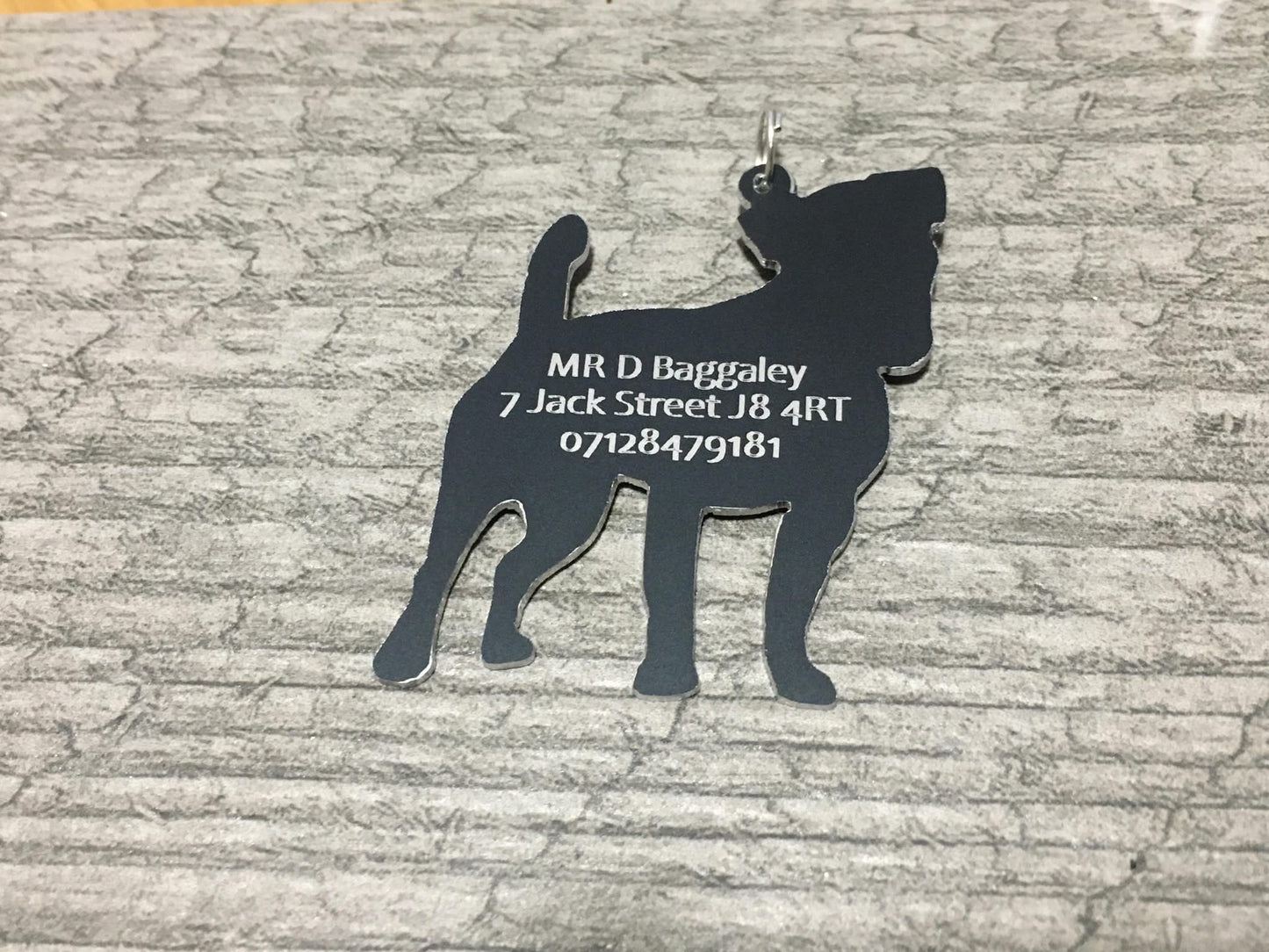 Jack russell Dog Tag