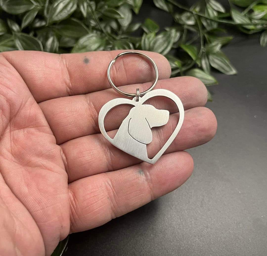 beagle keyring