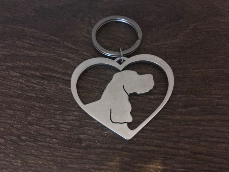Cocker Spaniel keyring
