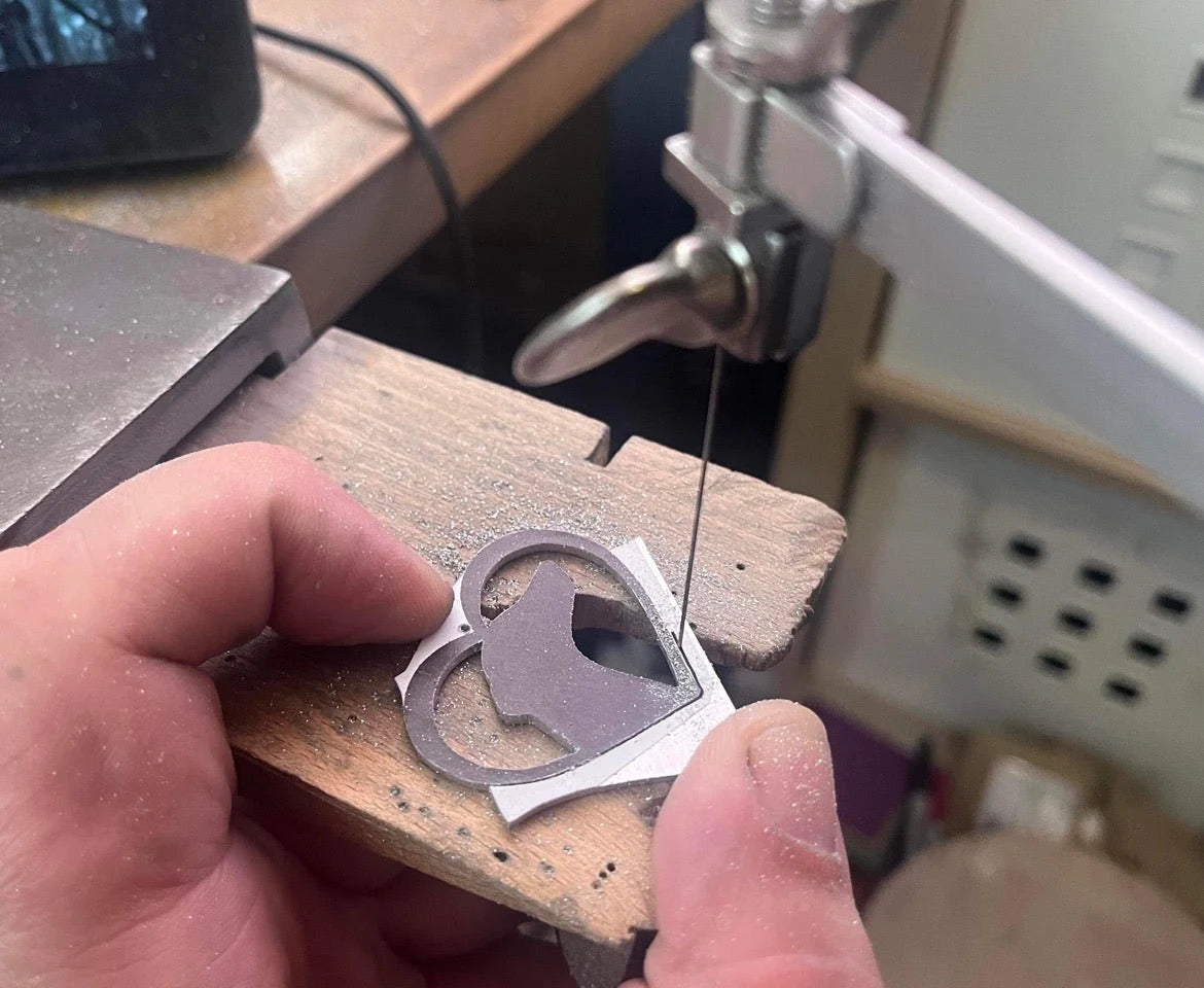 Lurcher Keyring