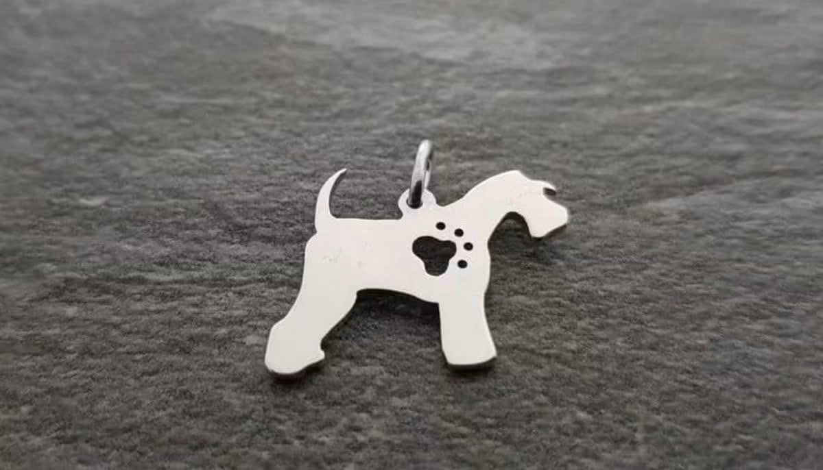 Schnauzer Pendant sterling silver