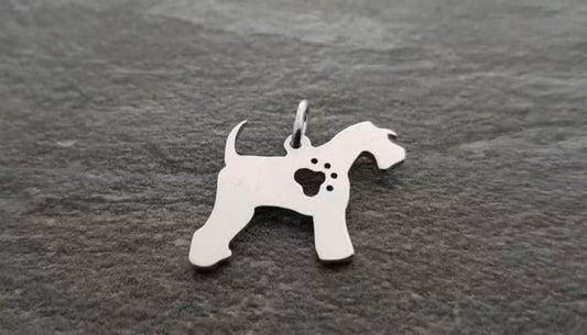 Schnauzer Pendant sterling silver