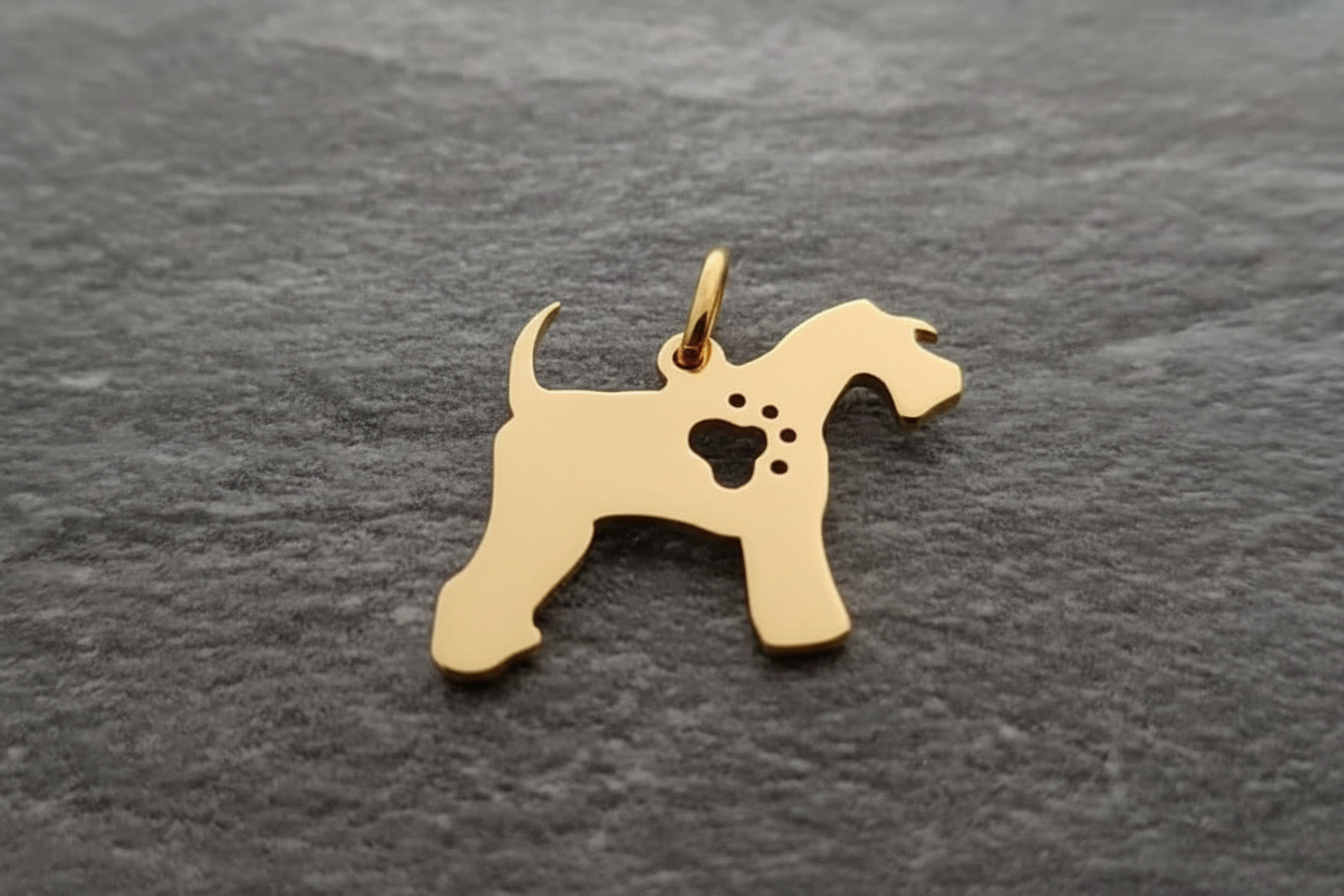Schnauzer Pendant sterling silver
