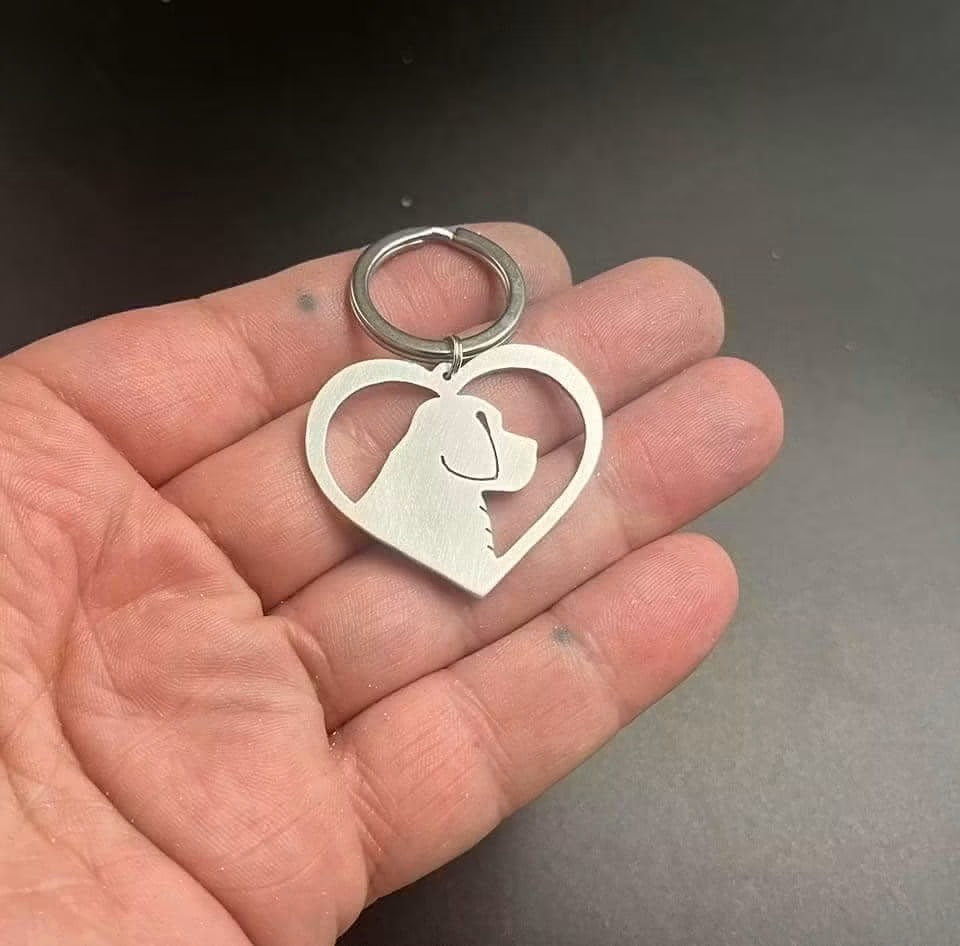 Clumber Spaniel Keyring