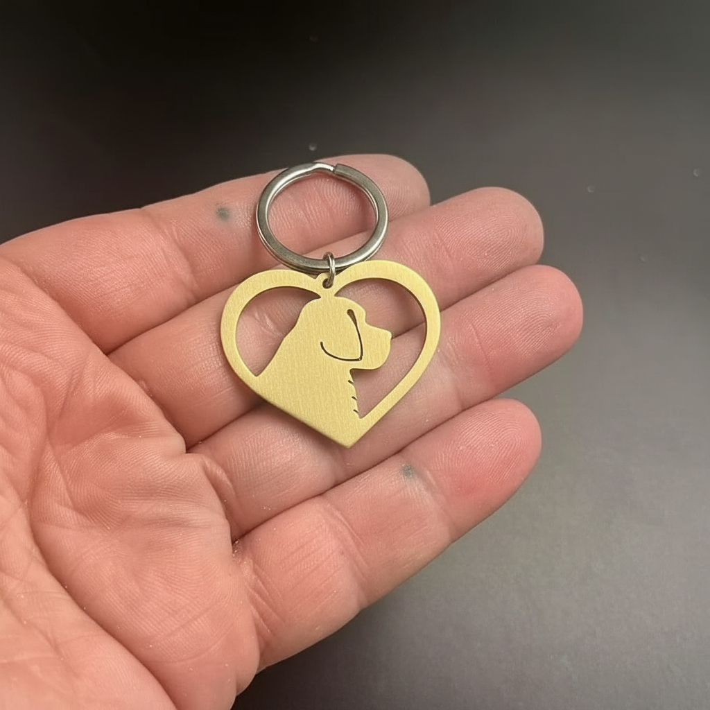 Clumber Spaniel Keyring
