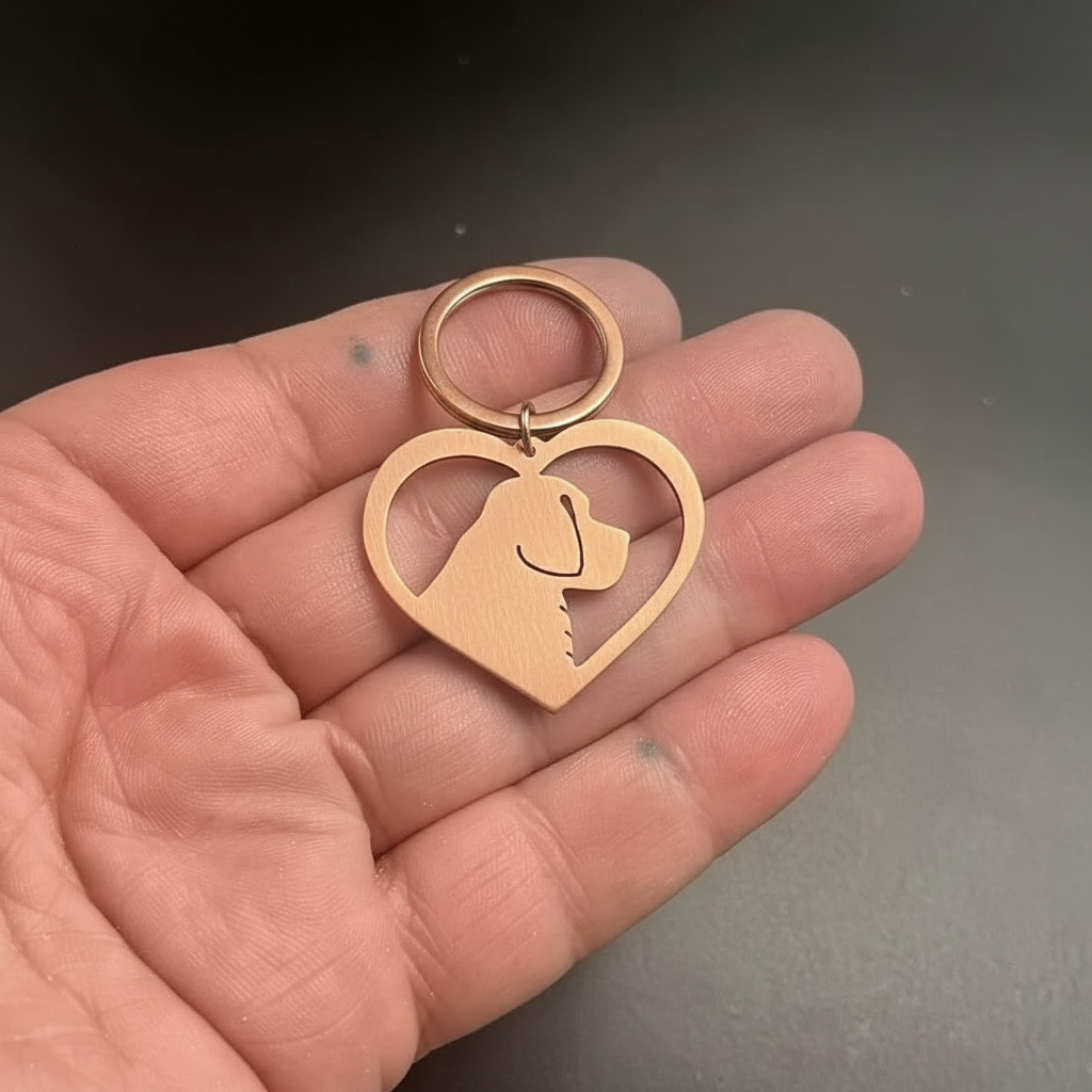 Clumber Spaniel Keyring