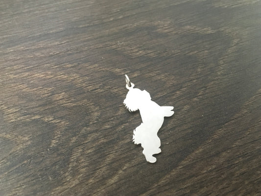 Bichon Frise dance pendant