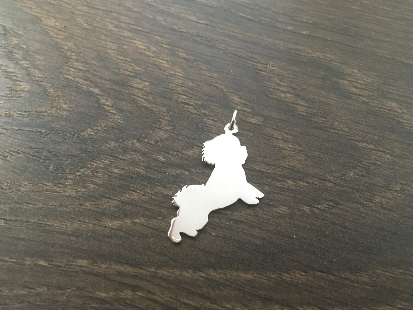 Bichon Frise dance pendant