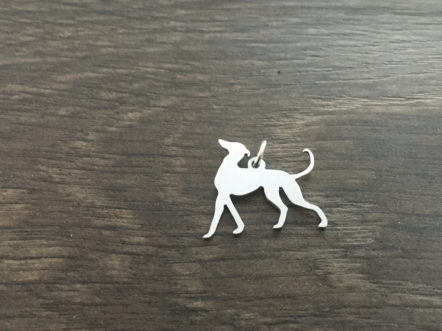 Haughty Lurcher pendant