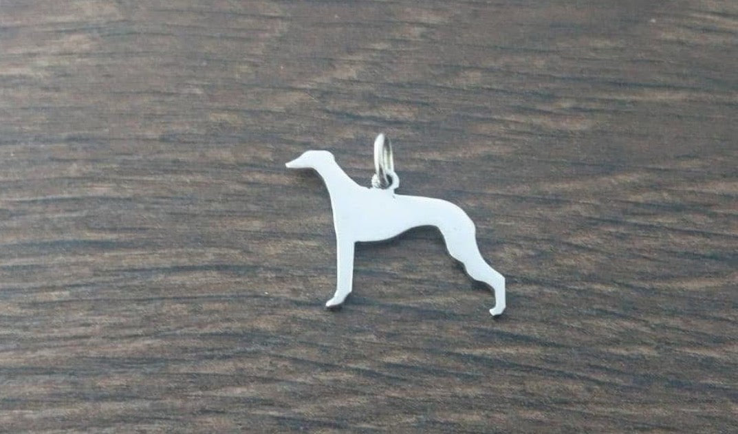 Greyhound pendant sterling silver